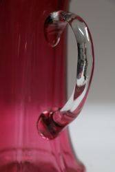 Victorian Ruby Glass Jug  