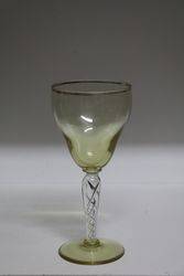 C20th Air Twist Wine Glass  #