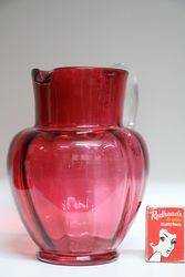 Victorian Ruby Jug  