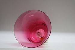 Victorian Ruby Glass Bell  