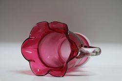 Victorian Ruby Glass Jug 