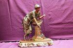 A Wonderful Austrian Cold Painted Bronze Figure Depicting A Classical Greek Them