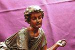 A Wonderful Austrian Cold Painted Bronze Figure Depicting A Classical Greek Them