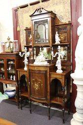 Rose Wood Display Cabinet  