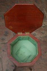 Small Mahogany Sewing Box 