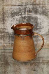 Australian Pottery Stoneware Jug.#