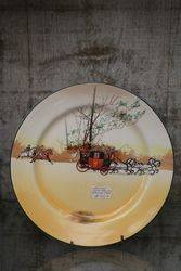 Royal Doulton Coaching Days Cabinet Plate #