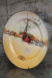 Royal Doulton Coaching Days Cabinet Plate 