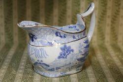 Early 19th Century Blue and White Creamer 