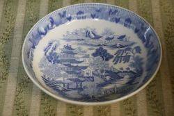 Early Blue + White CupSaucer English C1800 