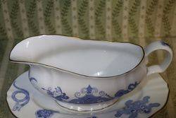 Royal Worcester Boat + Stand 