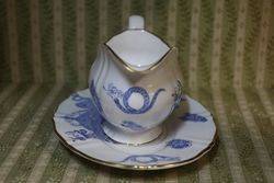 Royal Worcester Boat + Stand 