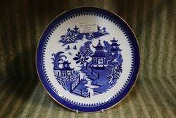 Royal Worcester Blue & White Plate C1879 #