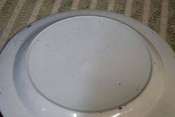 Rare Swansea Cambrian Pottery Blue and White Plate  