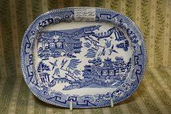 19th Century Meat Plate  #