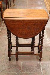  Oak Gate Leg Table 