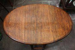  Oak Gate Leg Table 