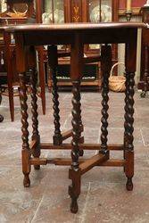  Oak Gate Leg Table 