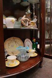 Bow Fronted Display Cabinet 