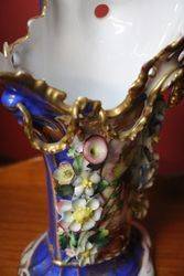 Hand Decorated Porcelain Vase From The 1st Half Of 19th Century 