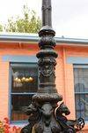 Stunning + Large Cast Iron Garden Lamp