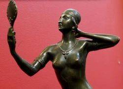 Art Deco Bronze by H Fugere