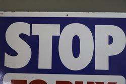 Stop To Buy Your Evening Mail Store Advertising Sign 