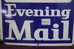 Stop To Buy Your Evening Mail Store Advertising Sign 