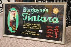  Framed  Australian Burgoyneand39s Tintara Burgundy Sign