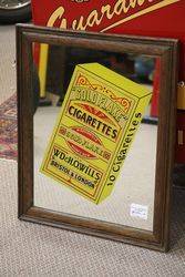 Gold Flake Cigarettes Framed Mirror   