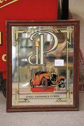 Dupont DP Automobiles Wooden Framed Mirror #