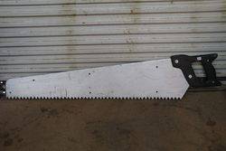 A Oversize Shop Display Sign in the Form of a Saw   #