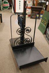 Small Victorian Cast Iron Platform Scales  