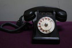 Vintage Ericsson Black Telephone .#