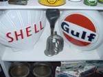 After-Market Glass Shell And Gulf Petrol Pump Globes    