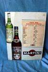 A Tin Martini Pub-Shop Advertising Card.
