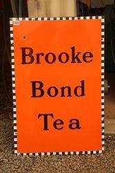Brooke Bond Tea Enamel Advertising Sign 