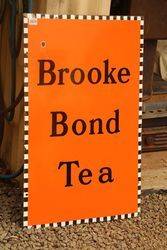 Brooke Bond Tea Enamel Advertising Sign 