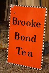 Brooke Bond Tea Enamel Advertising Sign 