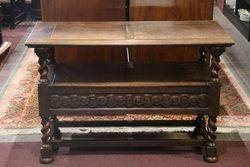 Oak Monks Bench 