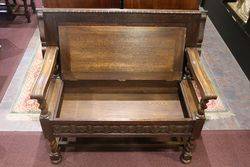 Oak Monks Bench 