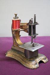 A Cast Mueller No 6 Toy Sewing Machine C1897 