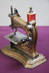 A Cast Mueller No 6 Toy Sewing Machine C1897 