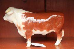 Beswick Earlier Version Hereford Bull Model 949 