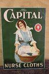 Capital Nurse Clothes Shop Display Card.