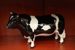 Beswick Friesian Cattle Family BullCowCalf 