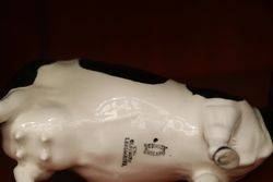 Beswick Friesian Cattle Family BullCowCalf 