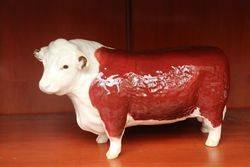 Early Beswick Hereford Bull 1st Version  