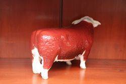 Early Beswick Hereford Bull 1st Version  