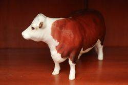 Vintage Beswick Hereford Cow Designer Arthur Gresington No1360 